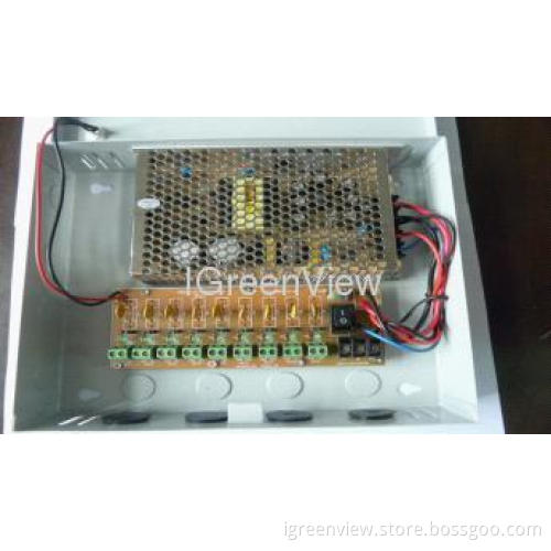 9 channel Secutity Power (12v5a Cctv Power Box)